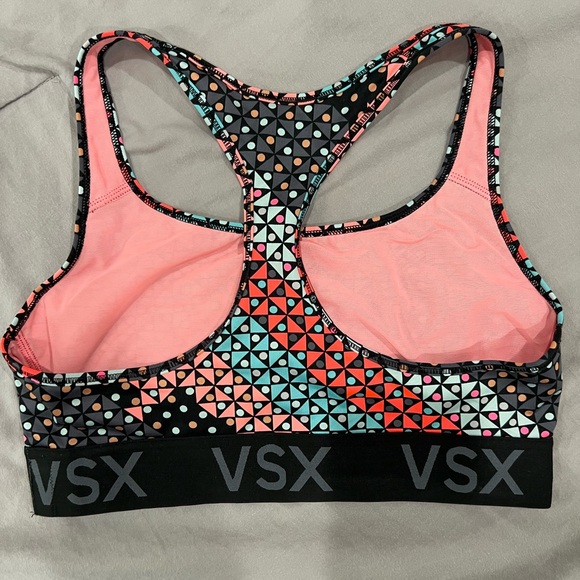 VSX Victoria’s Secret Sport Colorful Sports Bra Size Medium - Picture 3 of 3